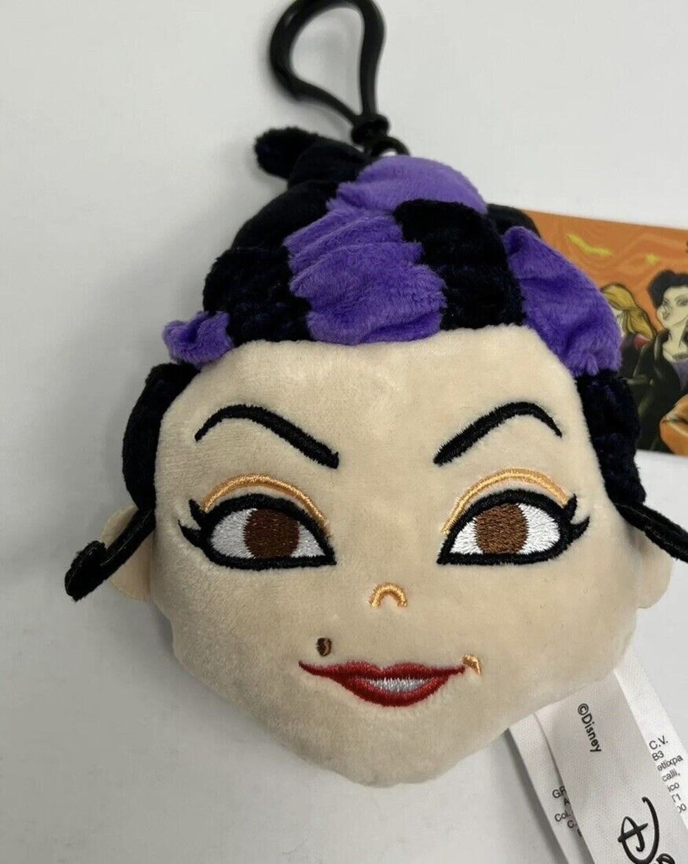 Disney Hocus Pocus Mary Sanderson Plush Clip 2021 Ruz Multicolor